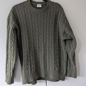 Aritzia Peggy Crewneck Sweater - Sage Green